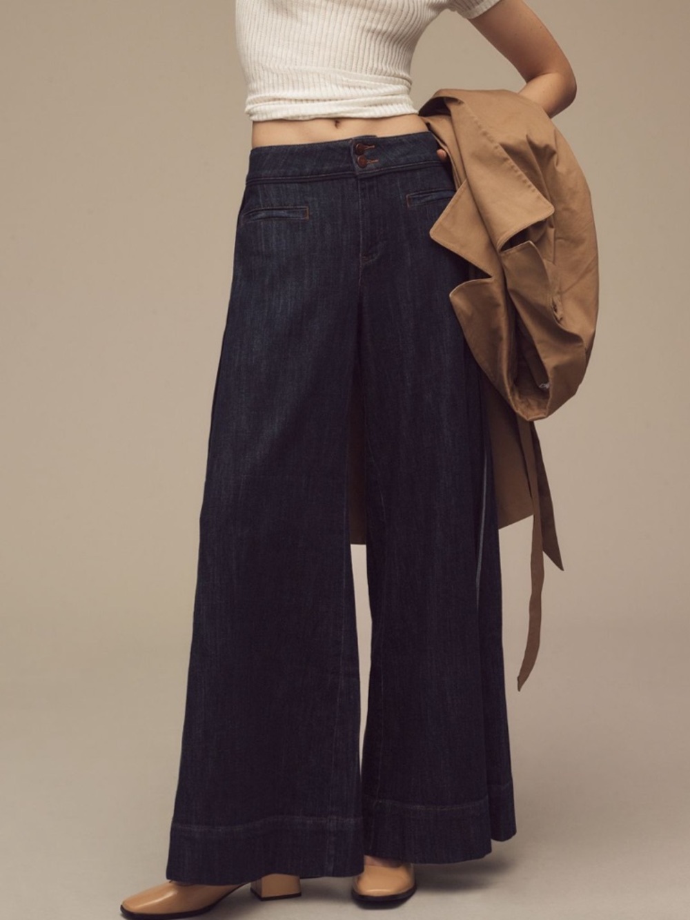 Pilcro Sergeant x Sport High-Rise Trouser Jeans 27 - Picture 2 of 14